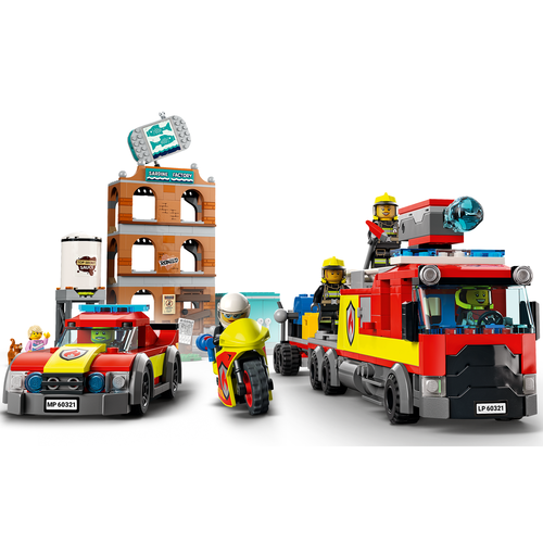 LEGO City 60321 Brandweerteam