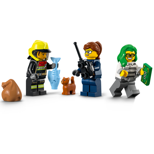 LEGO City 60319 Brandweer & Politie achtervolging