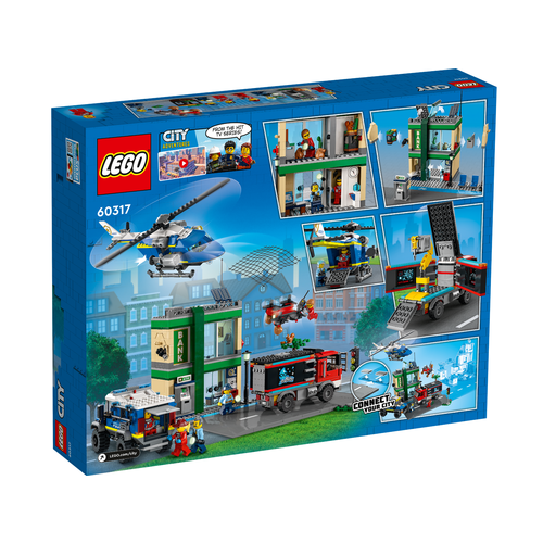 LEGO City 60317 Politieachtervolging bij de bank