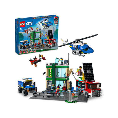 LEGO City 60317 Politieachtervolging bij de bank