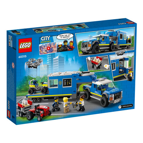 LEGO City 60315 Mobiele commandowagen politie