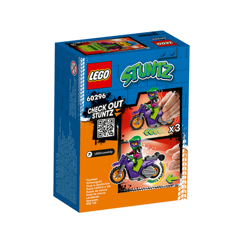 LEGO City 60296 Wheelie stuntmotor