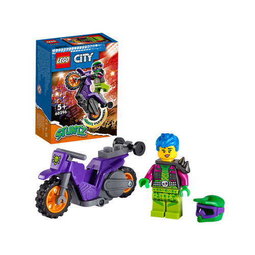 LEGO City 60296 Wheelie stuntmotor