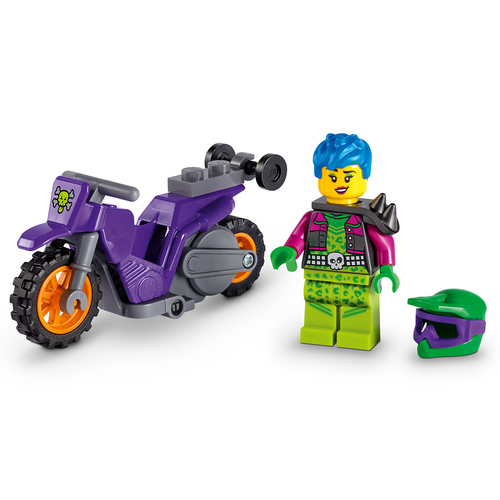 LEGO City 60296 Wheelie stuntmotor