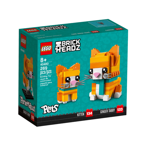 LEGO Brickheadz 40480 Rode gestreepte kat