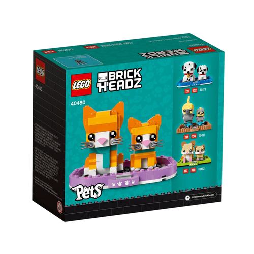 LEGO Brickheadz 40480 Rode gestreepte kat