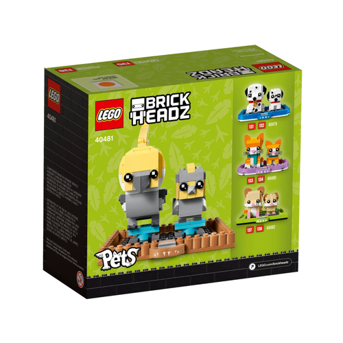 LEGO Brickheadz 40481 Valkparkiet LEGO Brickheadz 40481 Valkparkiet