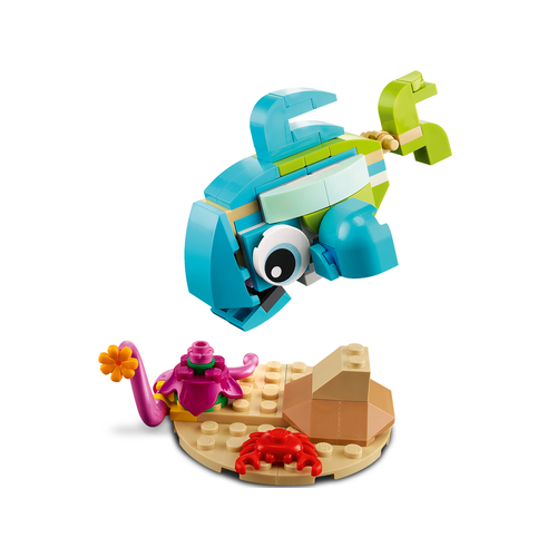 LEGO Creator 3 in 1 31128 Dolfijn en schildpad