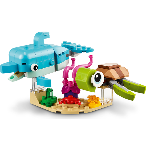 LEGO Creator 3 in 1 31128 Dolfijn en schildpad
