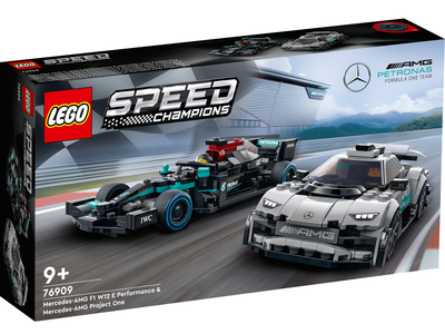 LEGO Speed Champions 76909 Mercedes-AMG F1 W12 E Performance en Mercedes-AMG Project One