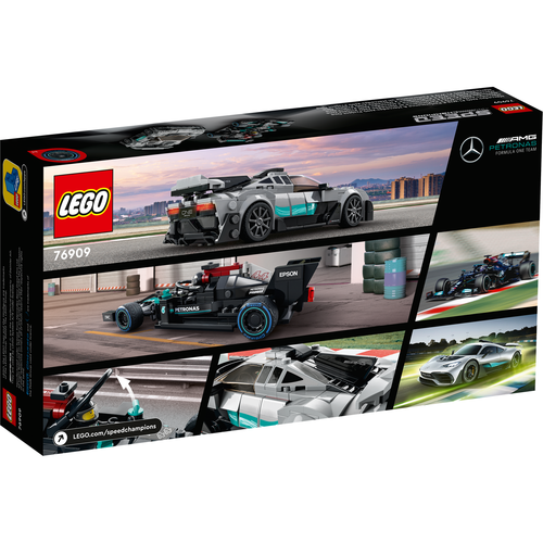 LEGO Speed Champions 76909 Mercedes-AMG F1 W12 E Performance en Mercedes-AMG Project One