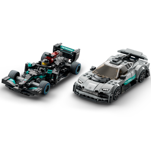 LEGO Speed Champions 76909 Mercedes-AMG F1 W12 E Performance en Mercedes-AMG Project One