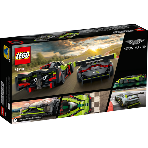 LEGO Speed Champions 76910 Aston Martin Valkyrie AMR Pro en Aston Martin Vantage GT3