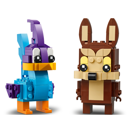 LEGO Brickheadz 40559 Road Runner en Wile E. Coyote