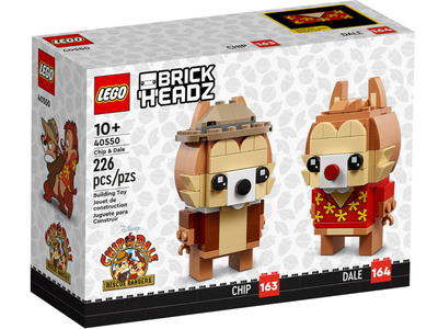 LEGO Brickheadz 40550 Knabbel en Babbel