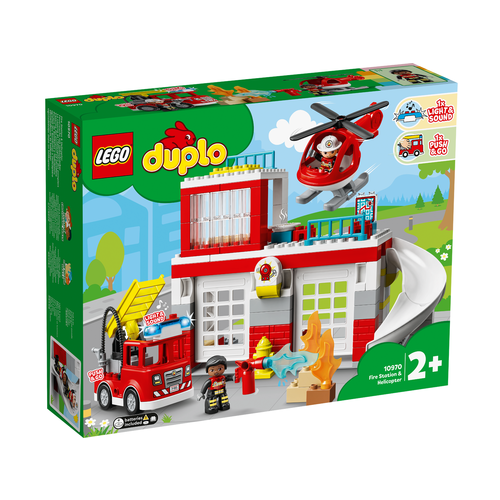 LEGO DUPLO 10970 Brandweerkazerne & Helikopter