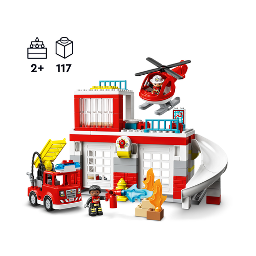 LEGO DUPLO 10970 Brandweerkazerne & Helikopter