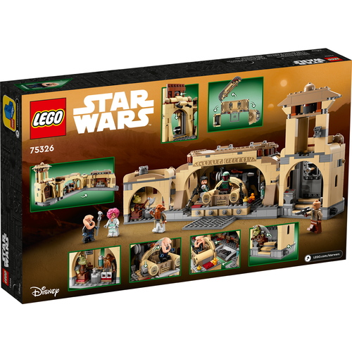 LEGO Star Wars 75326 Boba Fetts troonzaal