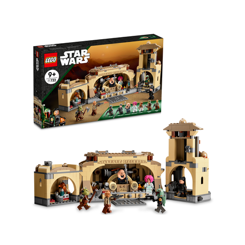 LEGO Star Wars 75326 Boba Fetts troonzaal