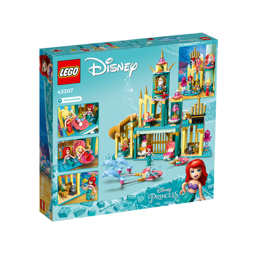 LEGO Disney 43207 Ariël's onderwaterpaleis