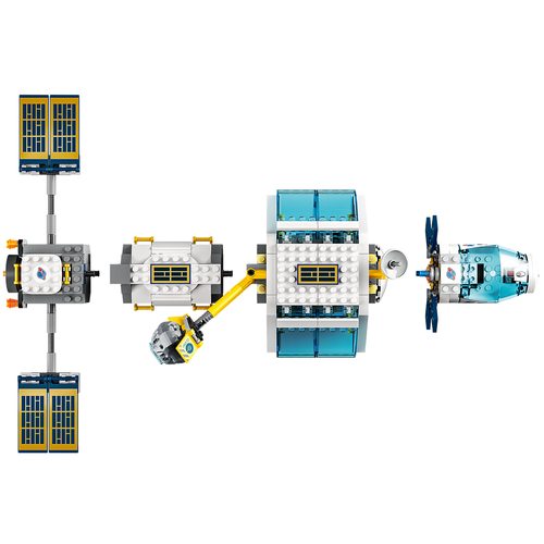 LEGO City 60349 Ruimtestation op de maan