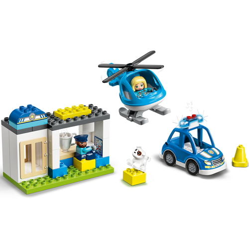 LEGO DUPLO 10959 Politiebureau en Helikopter