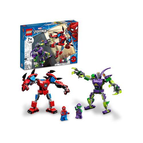 LEGO Marvel 76219 Spider-Man en Green Goblin mechagevecht