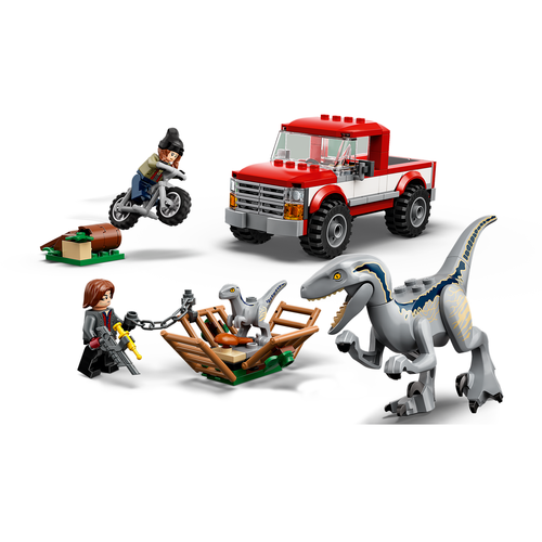 LEGO Jurassic World 76946 Blue & Beta velociraptorvangst