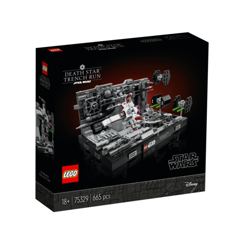 LEGO Star Wars 75329 Death Star Trench Run diorama