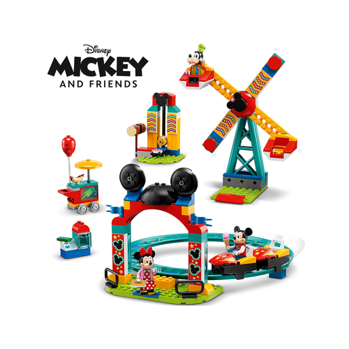 LEGO Mickey and Friends 10778 Mickey, Minnie en Goofy's Kermisplezier