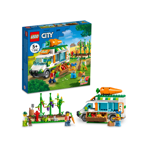 LEGO City 60345 Boerenmarkt wagen