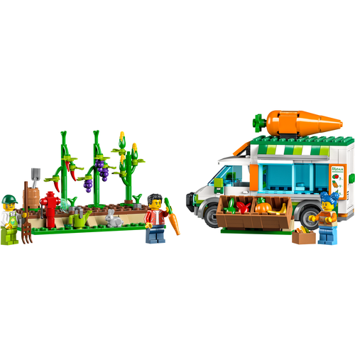 LEGO City 60345 Boerenmarkt wagen