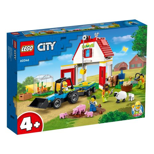 LEGO City 60346 Schuur en boerderijdieren