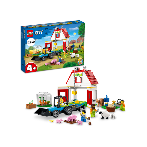 LEGO City 60346 Schuur en boerderijdieren