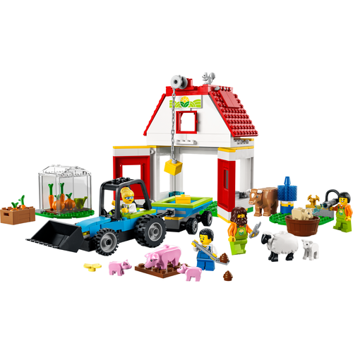 LEGO City 60346 Schuur en boerderijdieren