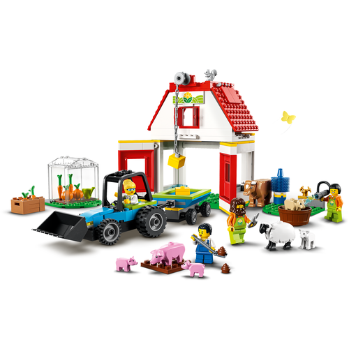 LEGO City 60346 Schuur en boerderijdieren