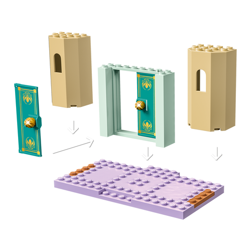 LEGO Disney Princess 43204 Anna en Olaf Plezier in het kasteel LEGO Disney Princess 43204 Anna en Olaf Plezier in het kasteel