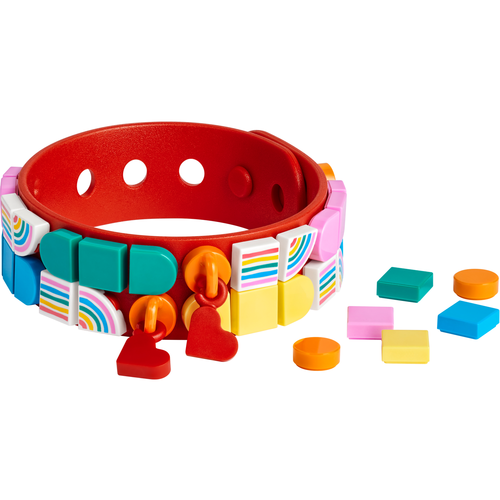 LEGO DOTS 41953 Regenboog armband met bedeltjes