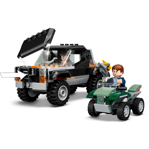 LEGO Jurassic World 76950 Triceratops pick-up truck hinderlaag