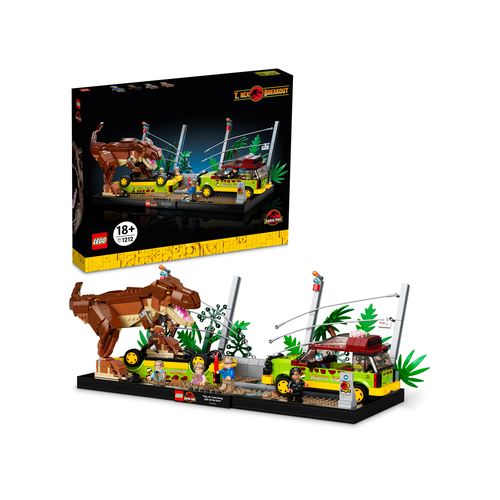 LEGO Jurassic World 76956 T-Rex ontsnapping