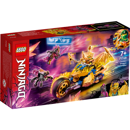 LEGO Ninjago 71768 Jay's gouden drakenmotor