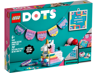 LEGO DOTS 41962 Eenhoorn creatieve gezinsset