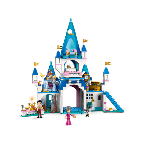 LEGO Disney Princess 43206 Het kasteel van Assepoester en de knappe prins