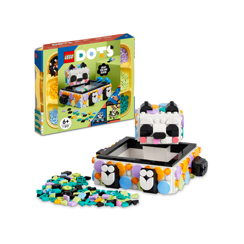LEGO DOTS 41959 Schattige panda bakje