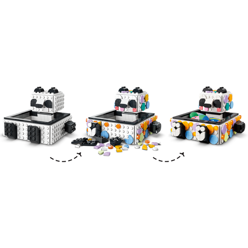 LEGO DOTS 41959 Schattige panda bakje