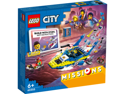 LEGO City 60355 Waterpolitie recherchemissies