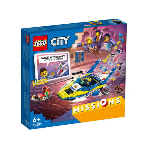 LEGO City 60355 Waterpolitie recherchemissies