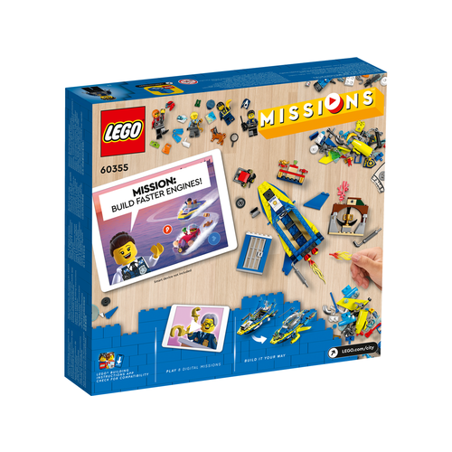 LEGO City 60355 Waterpolitie recherchemissies