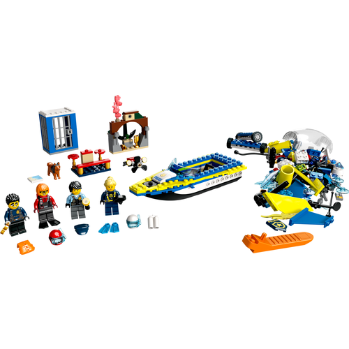 LEGO City 60355 Waterpolitie recherchemissies