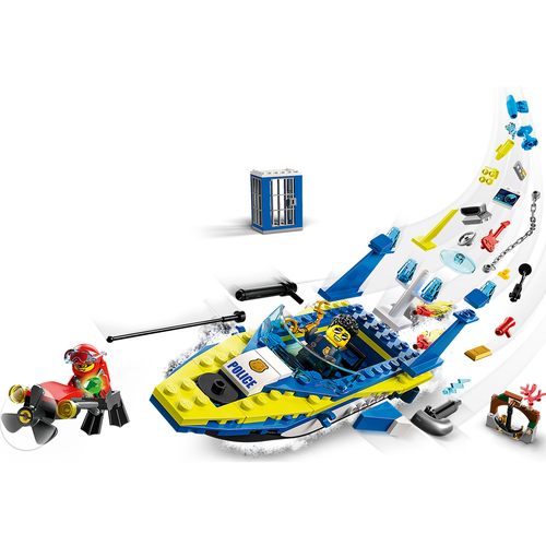 LEGO City 60355 Waterpolitie recherchemissies